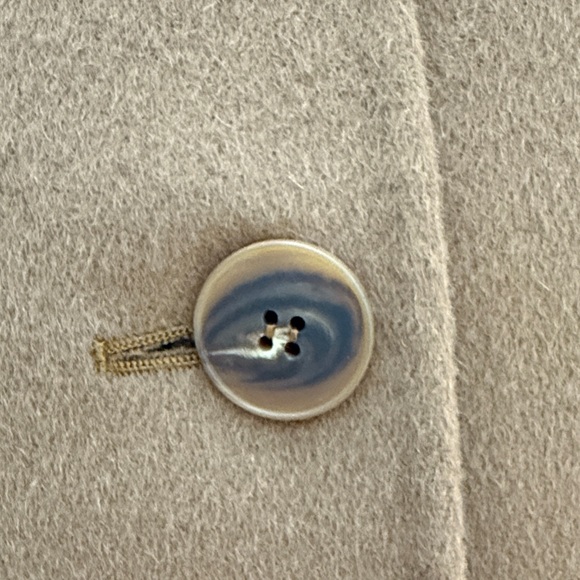 Cinzia Rocco Classic Short Baby Alpaca Wool Coat - Picture 9 of 14